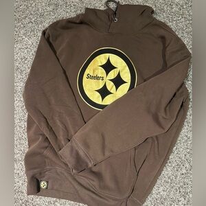 Steelers Brown Hoodie Men’s